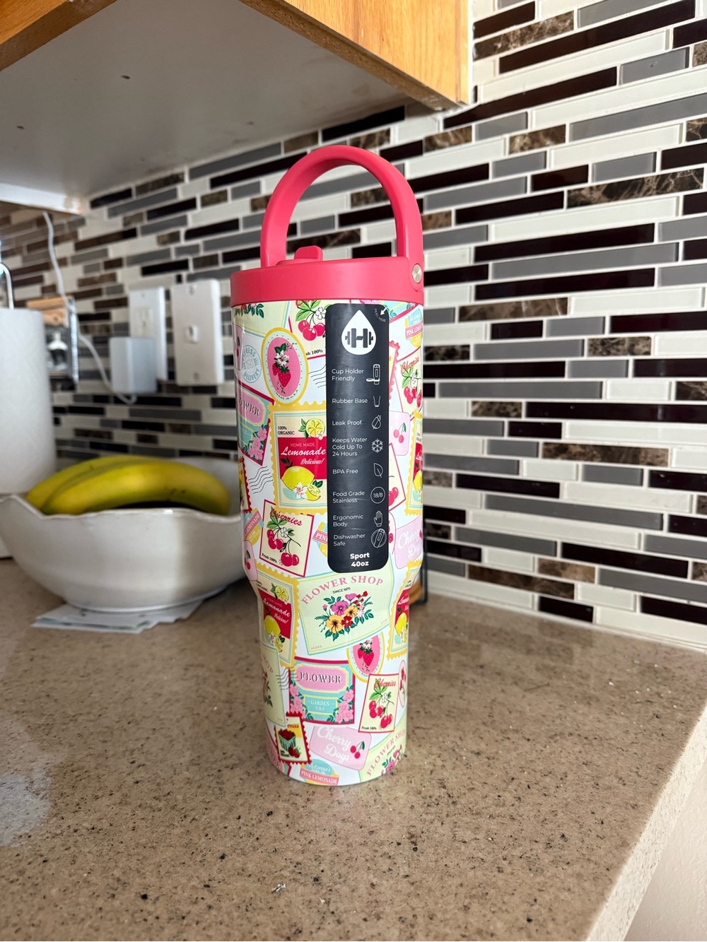 Hydrojug Farmers Market Sport Bottle 40oz